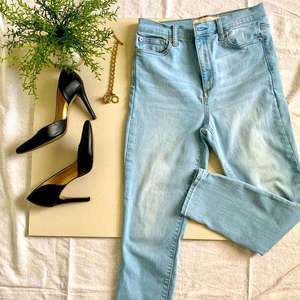 Gap True Skinny Super High Rose Crop Jean